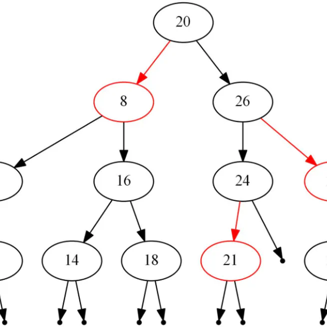 Pure Parity Seeking 2-3 Red Black Binary Tree